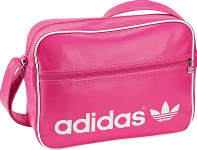 adidas adicolor airliner tas roze wit|adidas.